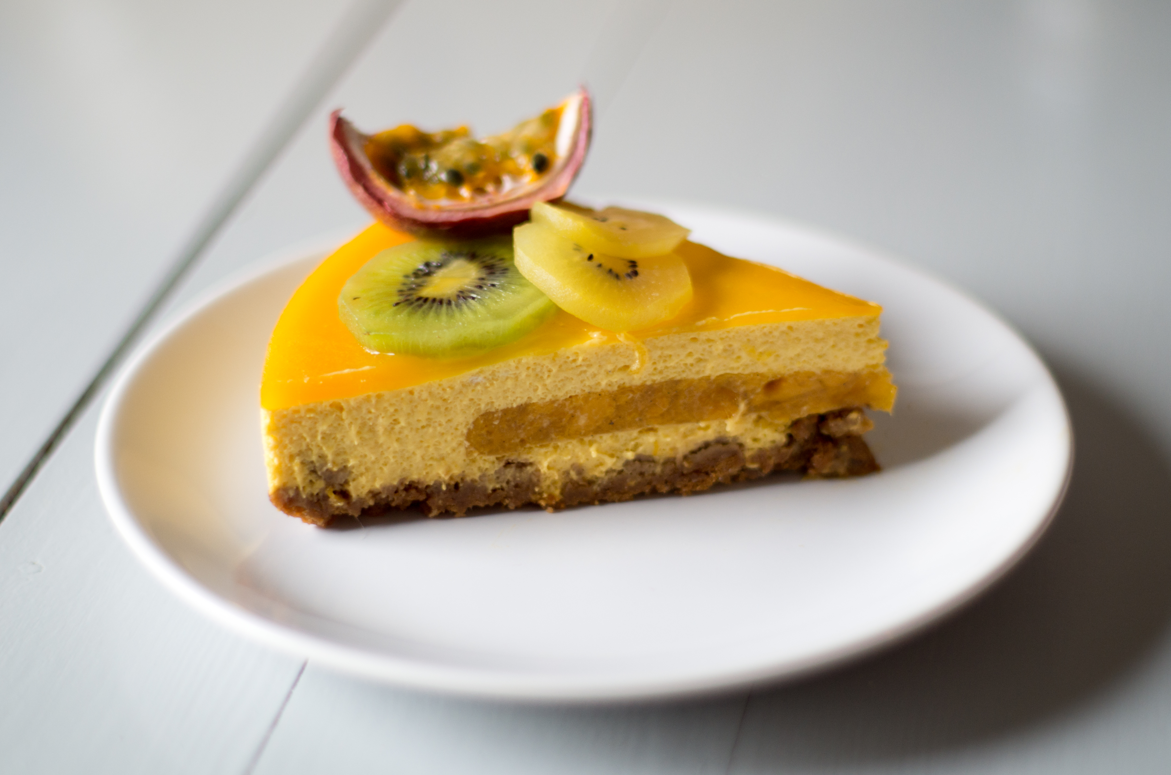 Entremet Mangue-passion | La Gourmandise Avant Tout